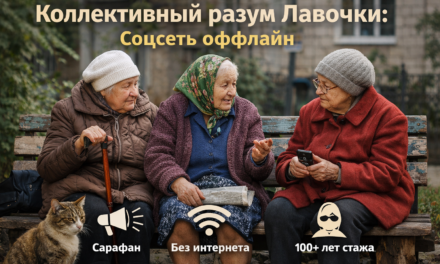 Коллективный разум бабушек на лавочке