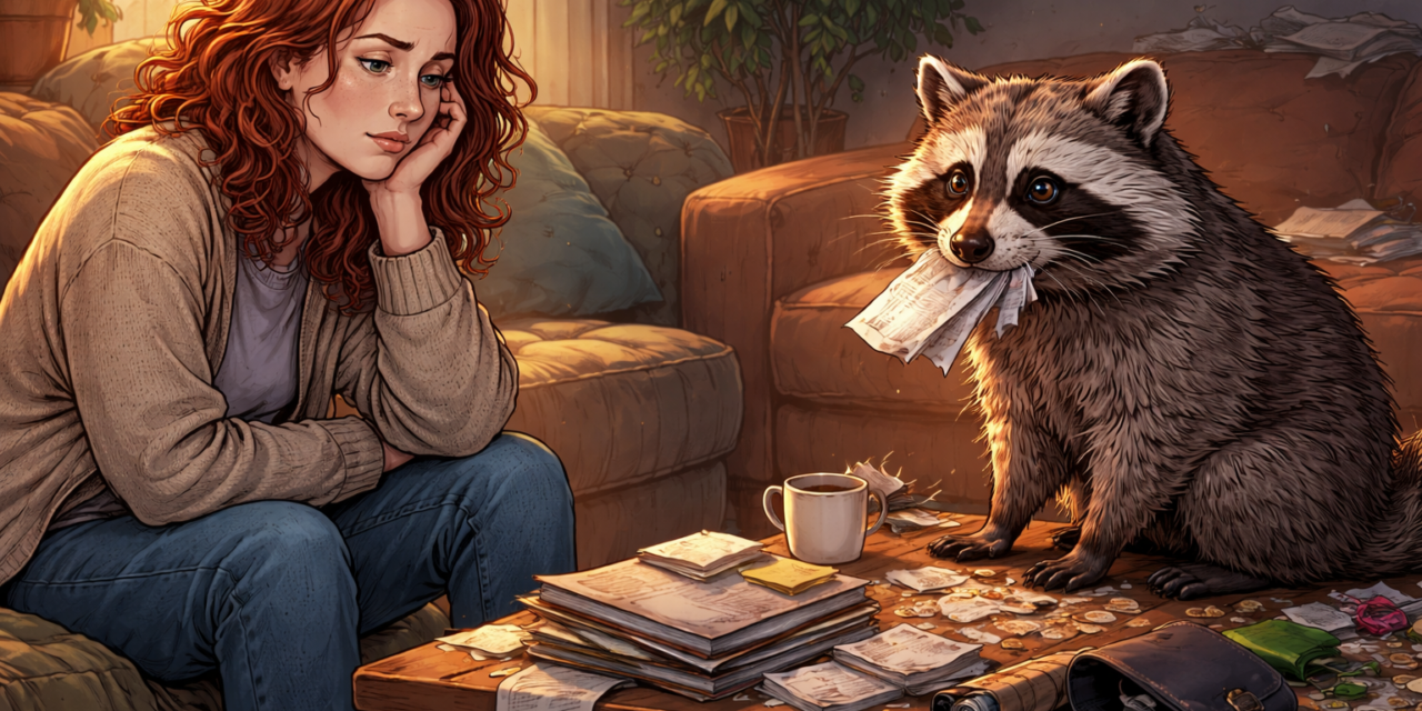 Мы с моим енотом — одно лицо