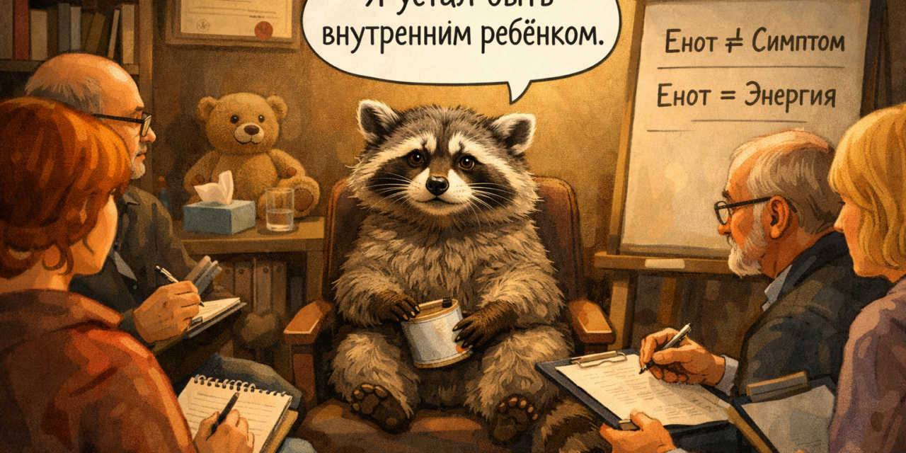 Енот в супервизии (признание)